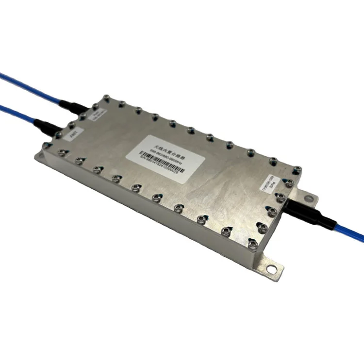 High Quality Low PIM RF Cavity Antenna Built-in Double Combiner Filter 80W Average Power R