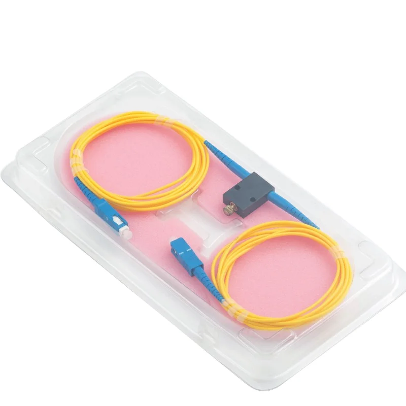 Carrier-Grade SC Fiber Optic Attenuator Online Manual Adjustable Optical Attenuation 0-60Db for WiFi Networks-boxintelecom