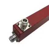Red Color 15dB Directional Coupler 340-2700MHz N Female Low Pim 155dBc  for IBS, BTS, DAS 