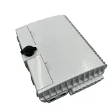 Waterproof IP68 8 Fiber Optic Termination Box Distribution Box Black White ftth  16 24 Por