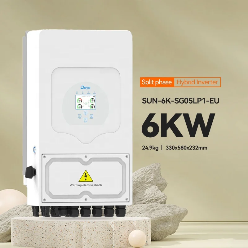 High Quality Solar Hybrid Inverter 6kw Solar Power Inverter 6kw with Mppt Charge Controller-boxintelecom