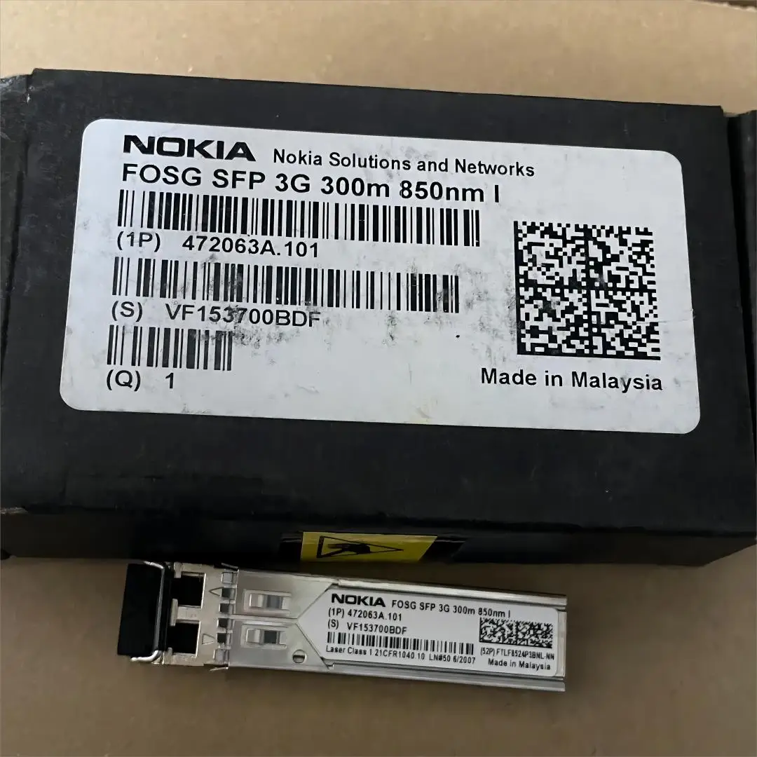 FOSG 472063A Optical Module 472063A.101 for NSN Optical Transceiver SFP 3G 300m 850nm