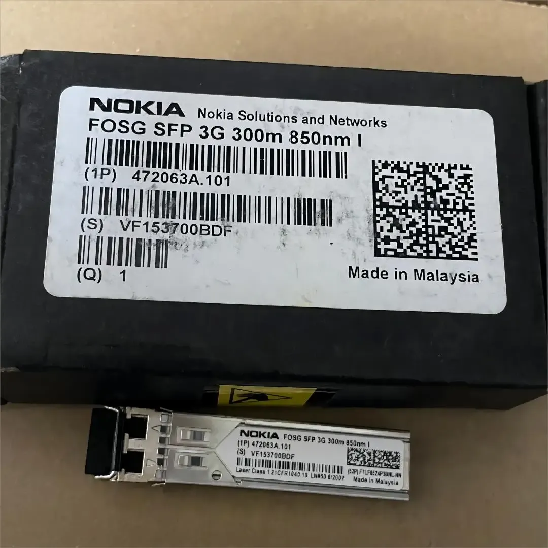 FOSG 472063A Optical Module 472063A.101 for NSN Optical Transceiver SFP 3G 300m 850nm