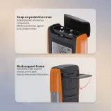 G9 Mini FIiber Optical Power Meter With Visual Fault Locator Removeable Battery Rechargeab