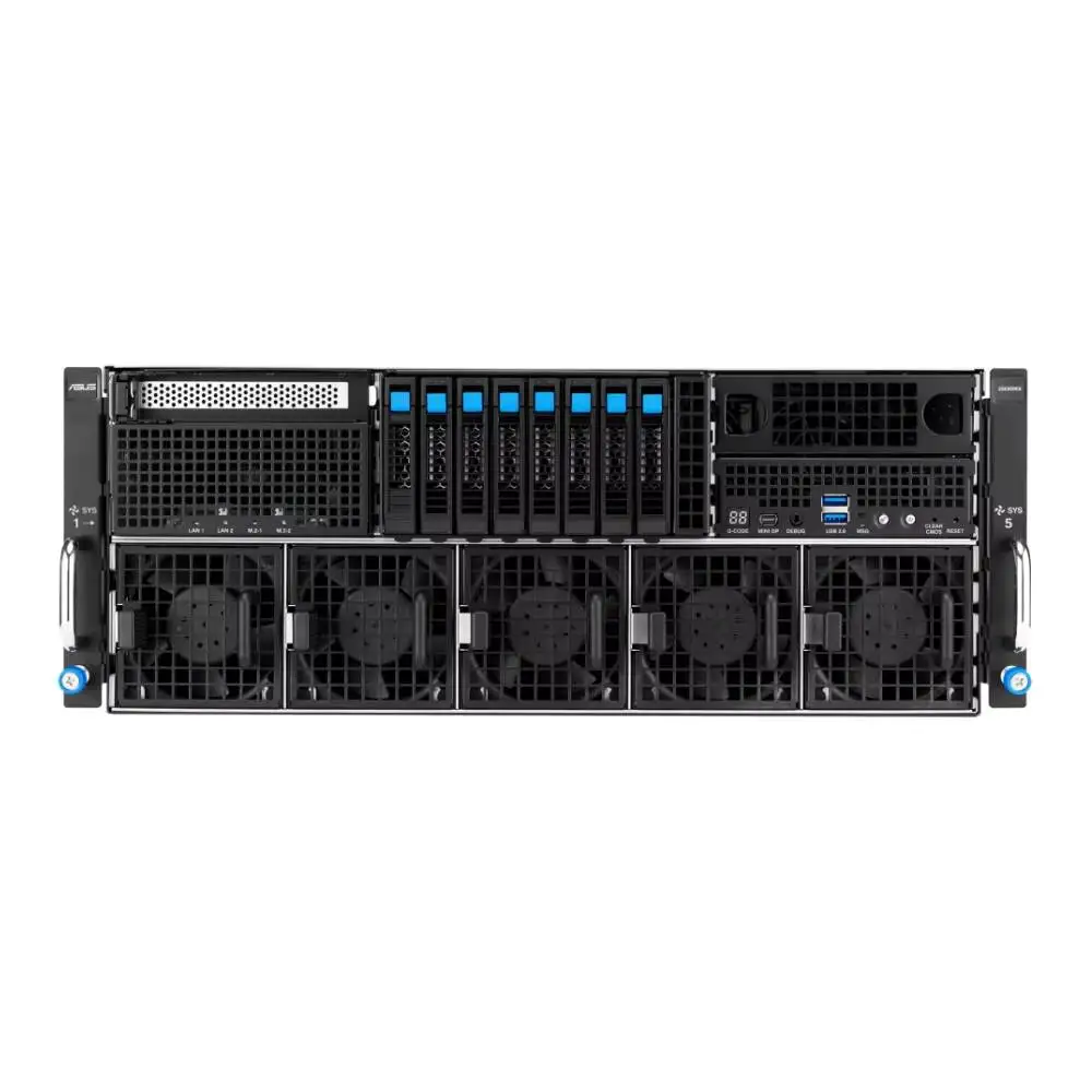 New Generation High Performance ASUS ESC8000A-E13P 4U Rack with 2 CPU and 24 Memory Slots 