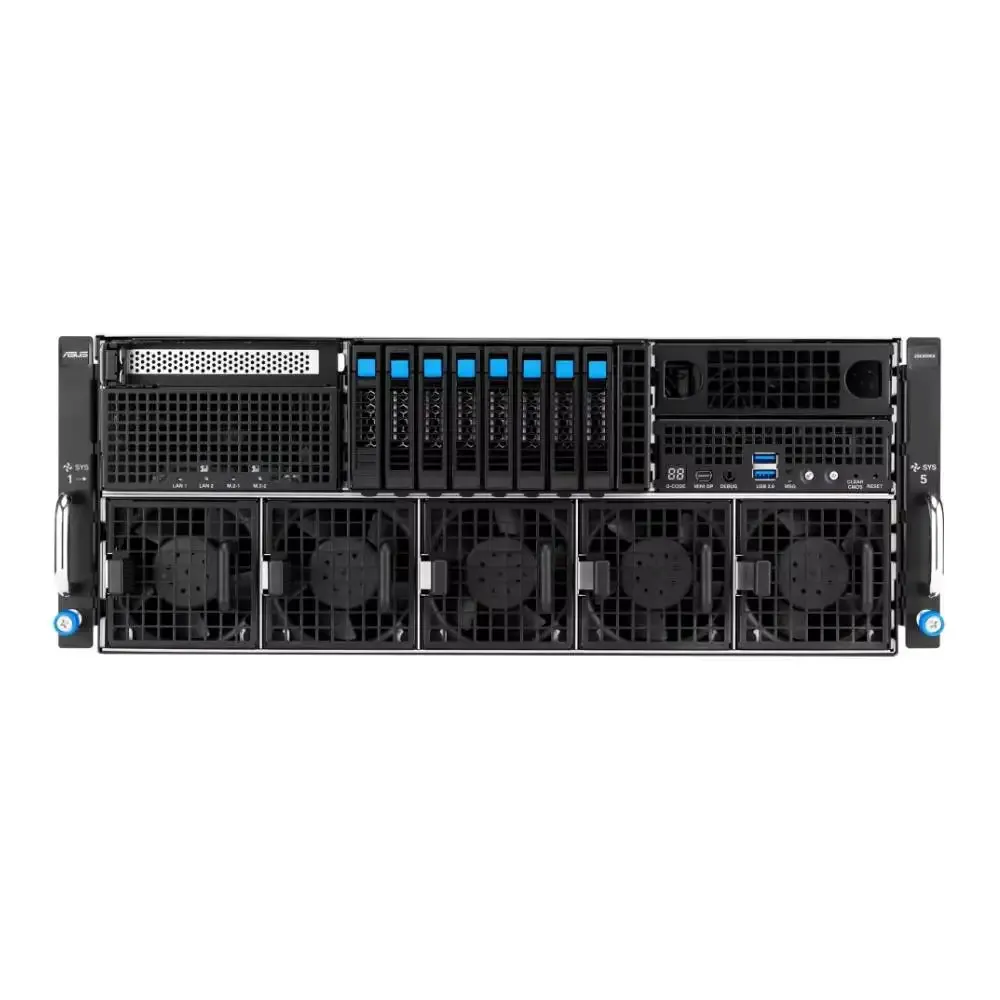 New Generation High Performance ASUS ESC8000A-E13P 4U Rack with 2 CPU and 24 Memory Slots 