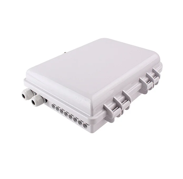PC ABS 16 Core Fiber Optic Distribution Box FTTH for 1x16 PLC Splitter, IP65 Outdoor-boxintelecom