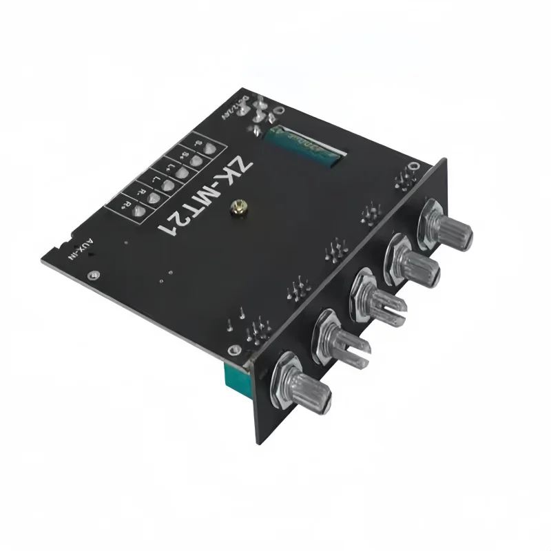 ZK-MT21 50W*2+100W BT Digital Power Amplifier Board Subwoofer 2.1 Channel 12V-24V Audio Power Amplifier-boxintelecom