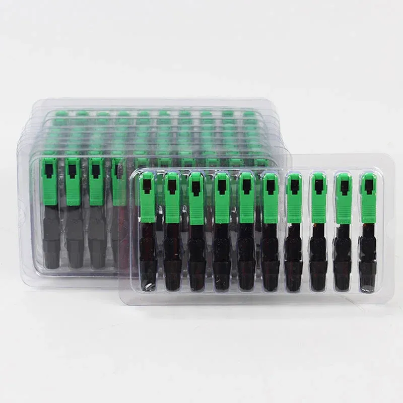 High Quality SC APC UPC Fiber Fast Connector 60mm Field Assembly Optical Used for Network-boxintelecom