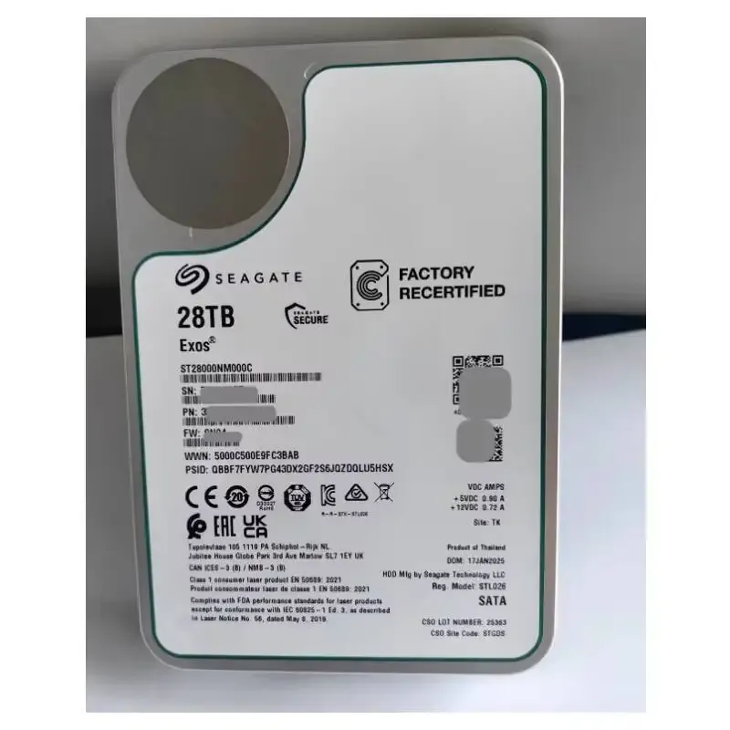 Exos HDD 28TB ST28000NM000C-boxintelecom