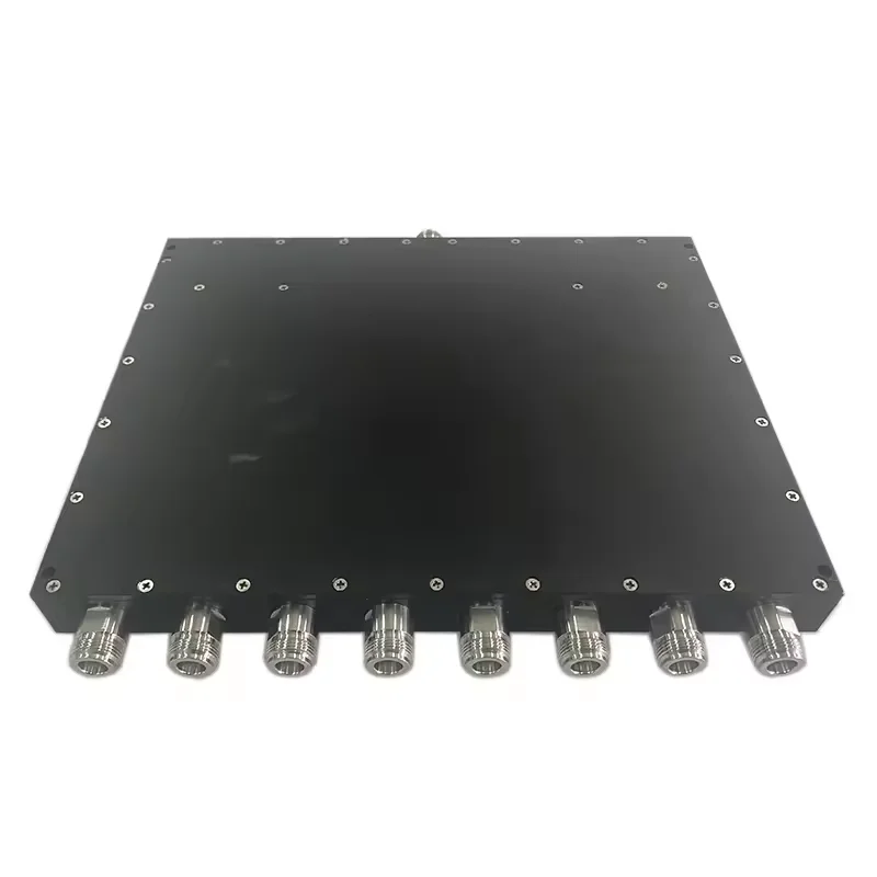 boxin 138-960MHz 8 Way Wilkinson Power Splitter RF Power Divider for VHF UHF Public Safety DAS