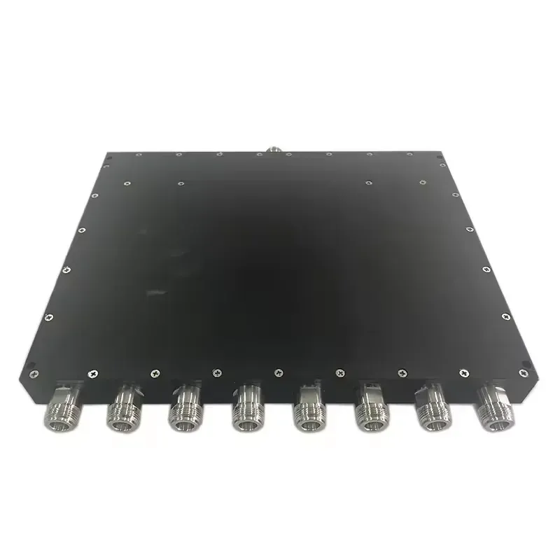 boxin 138-960MHz 8 Way Wilkinson Power Splitter RF Power Divider for VHF UHF Public Safety DAS