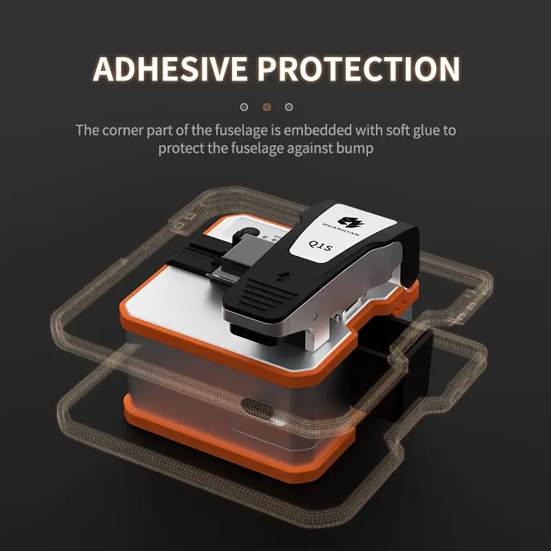 Q1S Automatic Electric Cable Cutting Tool Aluminum Alloy Fiber Optical Cleaver Cutter  Cab