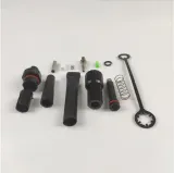 Mini SC Waterproof Fiber Optic Connector FTTH Outdoor Cable Connector