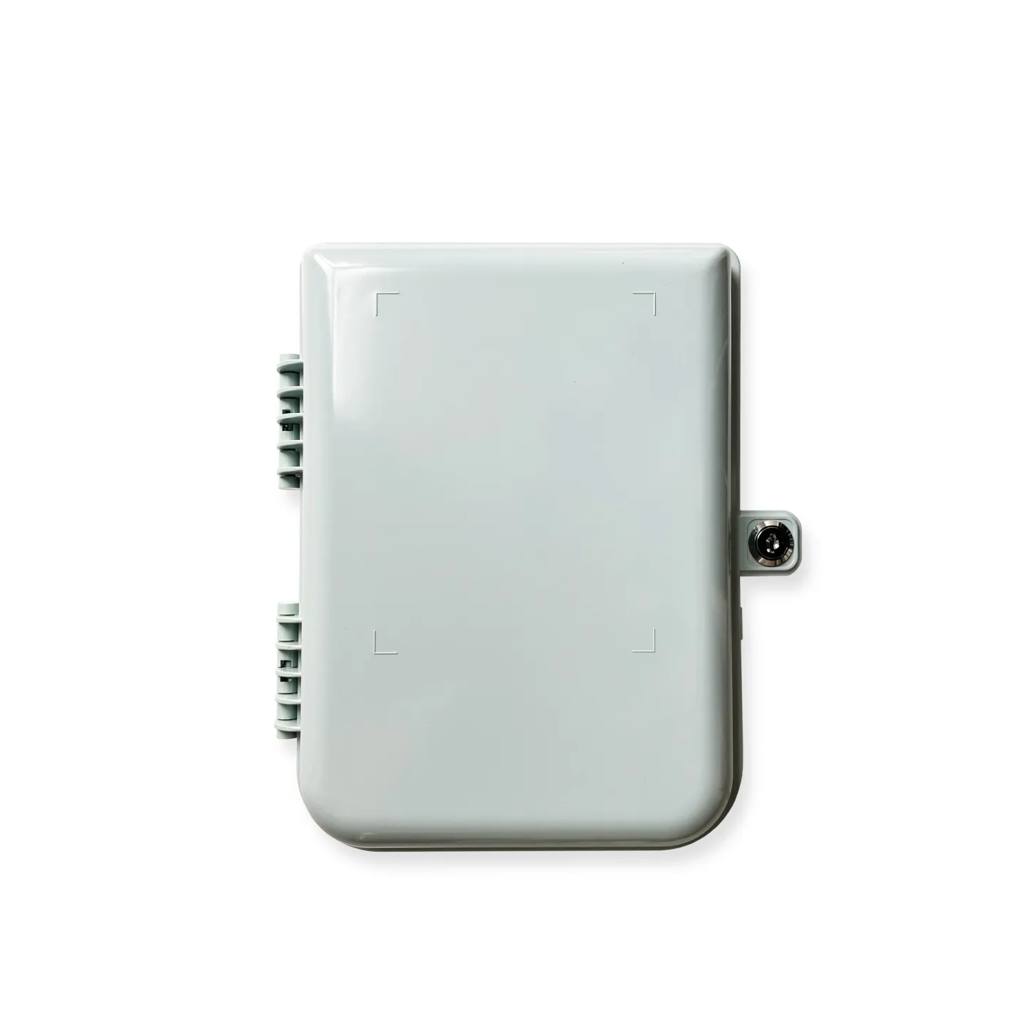 Wall Mount 4 8 12 16 24 Core Fiber Optic Termination Box Splitter Indoor/Outdoor FTTH with