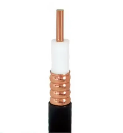 Factory Supply Low Loss heliax cable 50 ohm 1/4 inch Feeder cable copper clad aluminum conductor cable for communication-boxintelecom