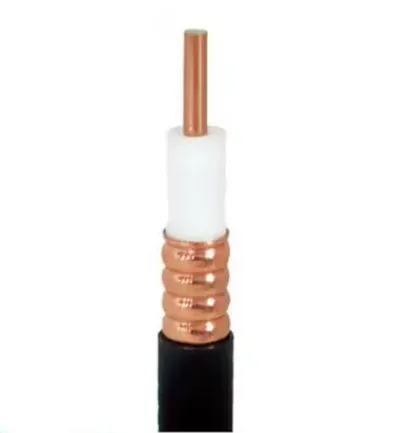 Factory Supply Low Loss heliax cable 50 ohm 1/4 inch Feeder cable copper clad aluminum conductor cable for communication-boxintelecom