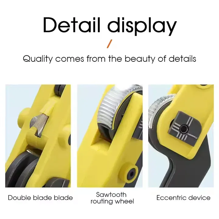 KMS-K Longitudinal Fiber Optic Cable Sheath Slitter & Fiber Cutter for FTTX Use Metal Mate