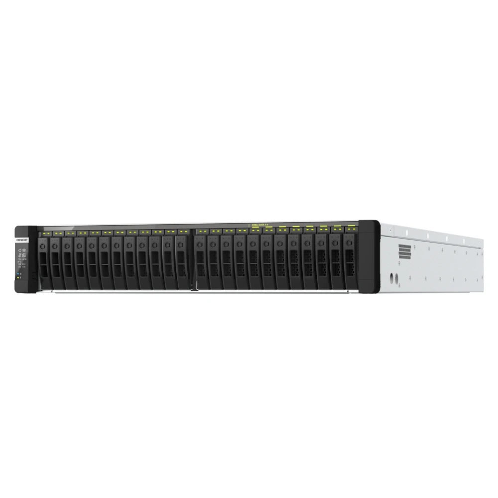 High Performance QNAP TDS-h2489FU Dual-processor 24-bay U.2 NVMe All-flash Array, Combined with ZFS NAS Server Storage 4