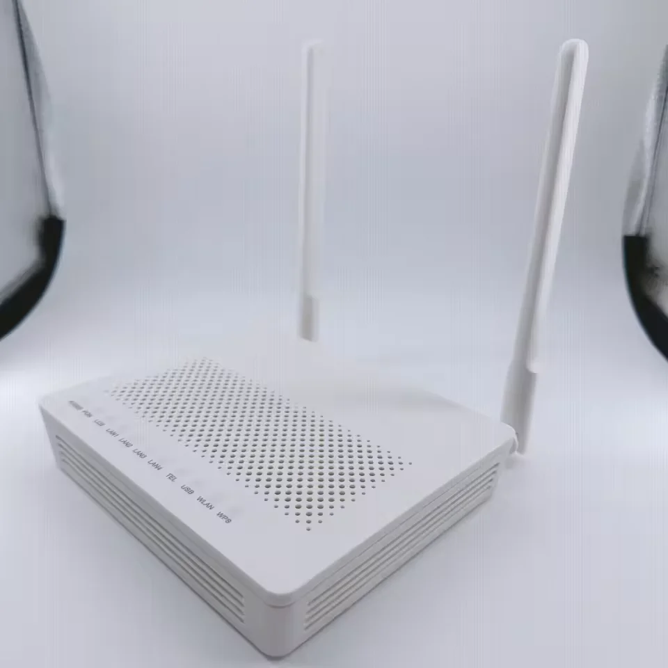 ZT Spering F668V ONU FTTH Xpon 4GE+1POTS+2USB+CATV+Dual Band WiFi 2.4G/5G 5dBi Fiber Modem 1 Year Warranty UPC Connector-boxintelecom
