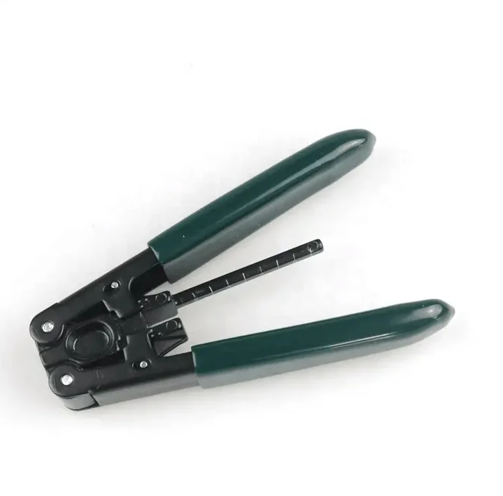 APT Insulated Fiber Stripper Green for 2.0mm 3.0mm FTTH Fiber Optic Drop Cable Stripping Coating Cladding  Drop Cable Stripper-boxintelecom