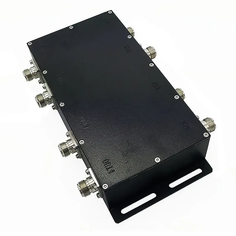 Hot sale 5G 4 in 4 out 698-4000MHz N type Antenna Combiners Input:4 Port,Output:2 Port