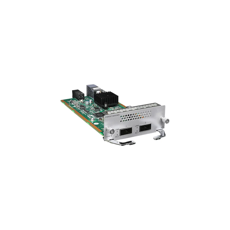 ES5D21Q02Q00 03024EHT 2 Port 40GE QSFP+ Interface Card Campus Fixed Switch for S5700 S6700 switch 0