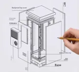 Customizable Stainless Steel 5G Integrated Power Cabinet IP55 Metal Base Station Enclosure