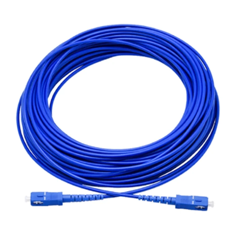 Armored Fiber Optic Patch Cord DLC-DLC UPC Uniboot Duplex OS2 OM3 OM4 LSZH Industrial Grad