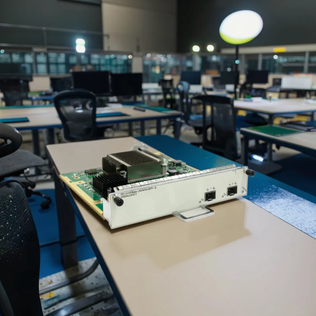 2-Port 10GBase LAN/WAN-SFP+ Flexible Card A(P51-A)CR5D0L2XFA71 POE Enterprise Router for N