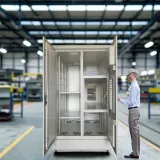 Customized IP55 Protection Level Tower Outdoor Integrated 5/4G Communication Enclosure Alu