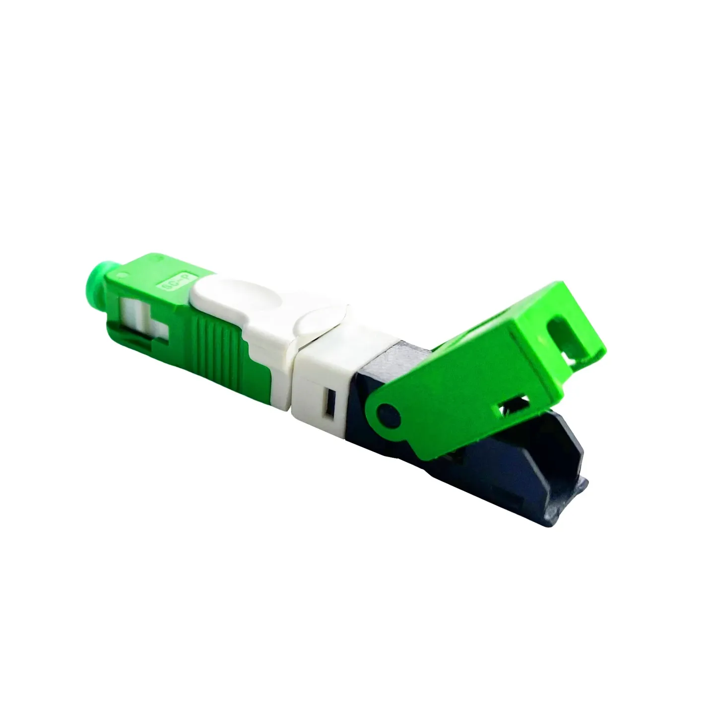 Quick SC/APC Fiber Optic Fast Connector FTTH 2x3mm Drop Cable 55mm POE IP TCP GPRS GSM