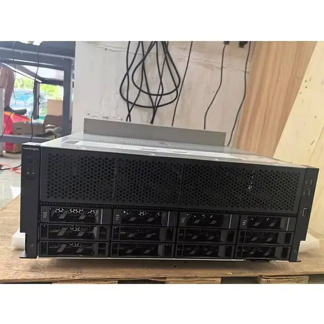 Liquid-cooled Artificial Intelligence GPU AI Server GI4205L Support 8*RTX5090 4