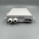 FAT ODB 8 Core NAP ODP FTB FTTH Termination Box 1x8 PLC Pigtails Splitter Black White Opti