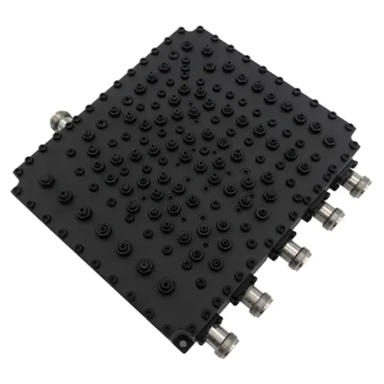 High Power 200W 4 Way Cavity Combiner 698-3800MHz 4.3-10 Female for 5G 4G Base Station