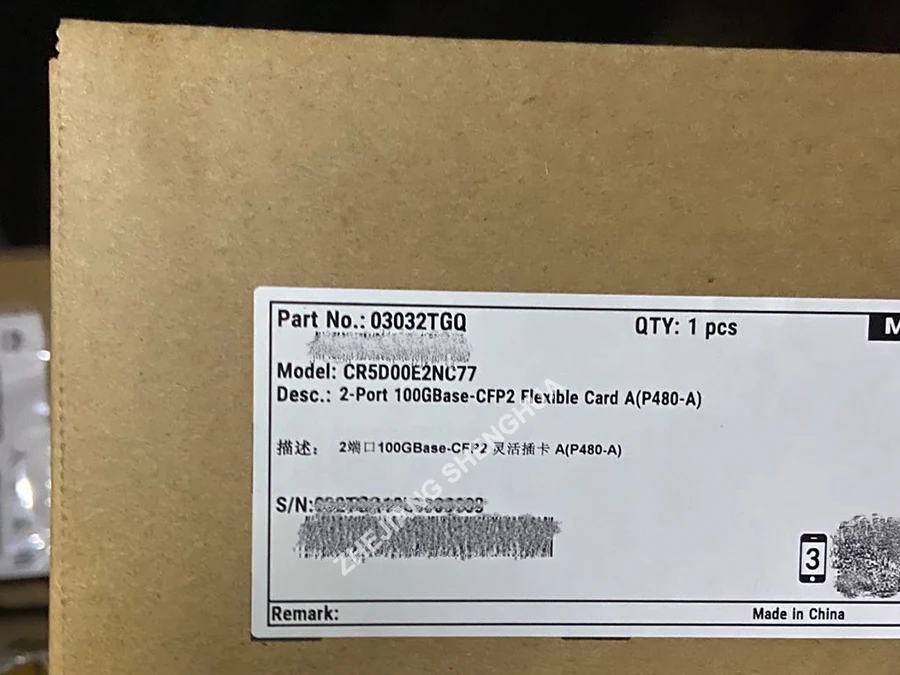 In Stock 2-Port 100GBase-CFP2 Flexible Card A 03032TGQ CR5D00E2NC77-boxintelecom