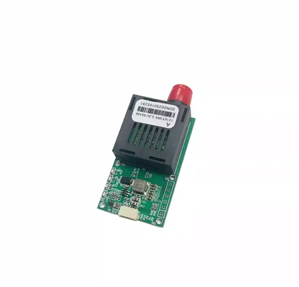 UAV Fiber Optic Module CVBS Video + TTL Fiber Transceiver Kit  Air End & Ground End Optica
