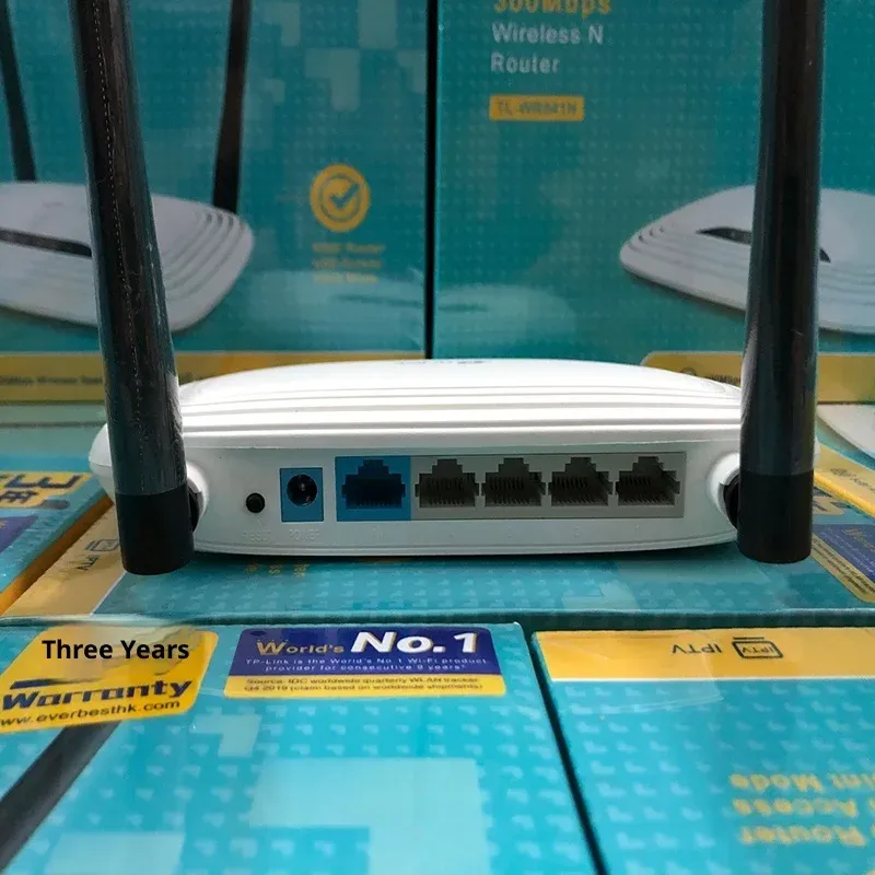 TP841N Dual Antenna 300M Home Wireless Broadband Router TP841 English Version Power Supply US/EU Plug-boxintelecom