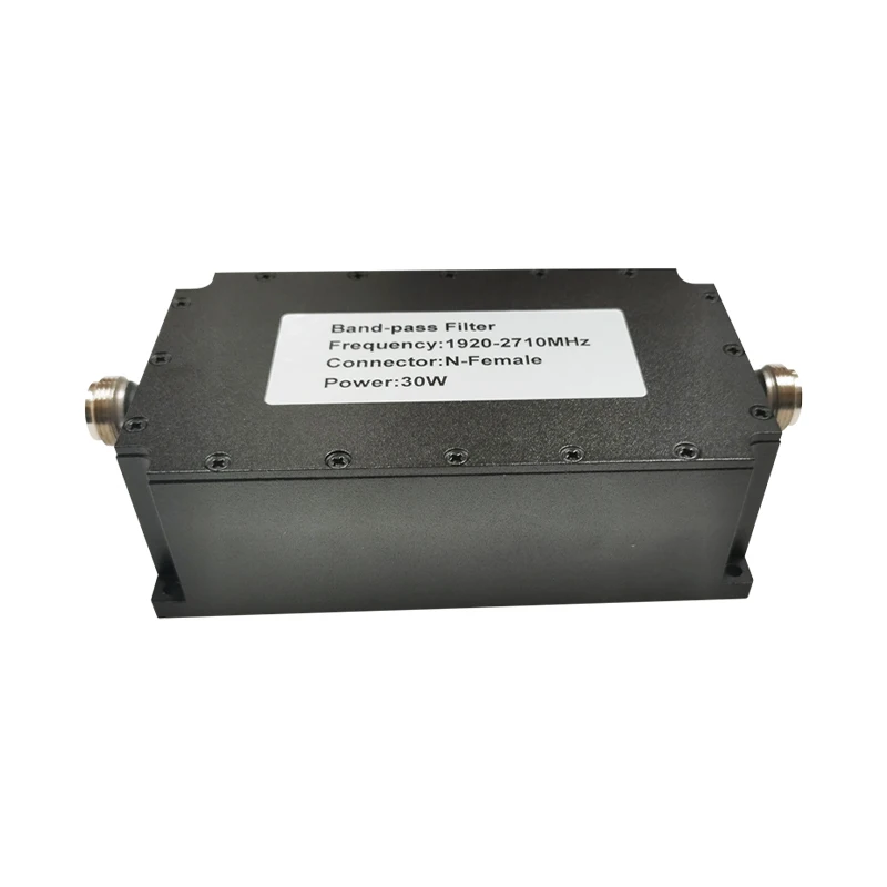 Hot Sale RF Filter Newly 50W LTE2100 NR2100 1920-2710MHz RF Band Pass Filter with High Att