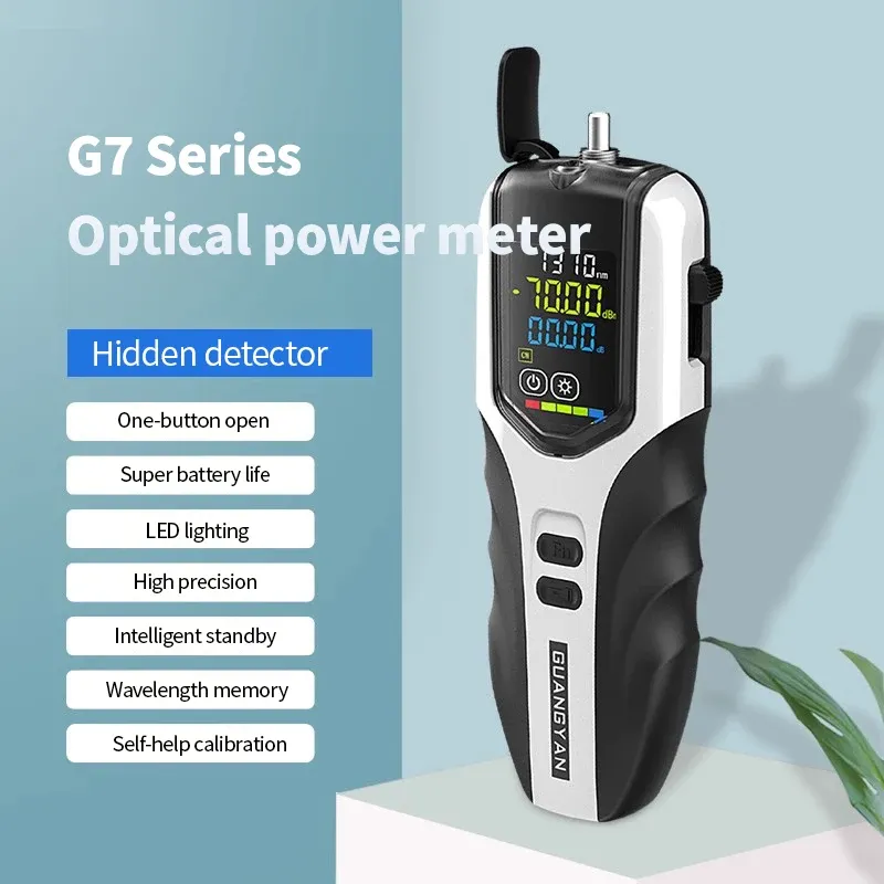 GUANGYAN G7 OPM Series Portable Optical Power Meter Machine  Rechargeable High Precision P