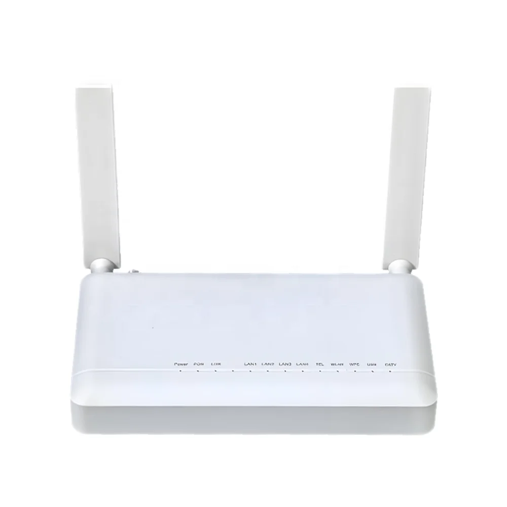FTTH F6600R 2.4G 5G Dual Band WiFi CATV ONU AX3000 WiFi6 GPON ONT Modem 4Ge + 1POTs + 1USB With English Firmware-boxintelecom