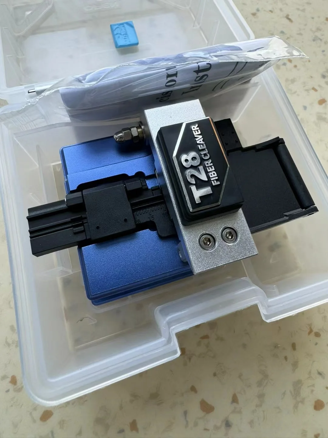 High Quality Fiber Cleaver T28  FTTH Optical Fiber Cleaver  Fiber Optic Cleaver for FTTH-boxintelecom