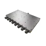 RF UHF Power Splitter 400-470MHz 8 Way Power Splitter 400MHz Wilkinson Power Splitter Divi