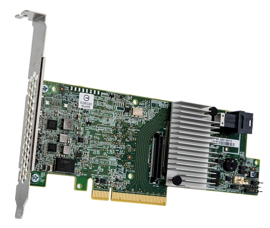 RAID Controller  PCIe 3.0 Host Interface, 2GB DDRIII Cache Memory, 1.2GHz PowerPC 476 Dual Core 12Gb/s ROC   9361-16i-boxintelecom