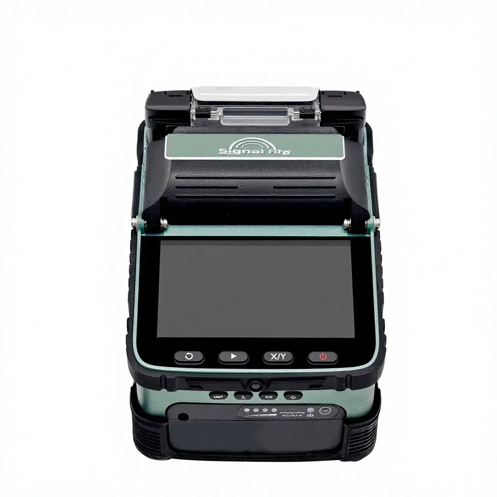 Original AI-6A+  Six Motors Multi-language Automatic Optical Fiber Fusion Splicer for FTTH