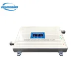 OEM intenligent GSM/PCS/WCDMA tri-frequency bands mobile signal booster amplifier with col
