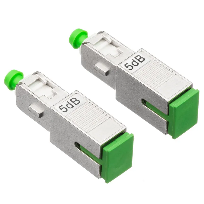 Single Mode and Multimode SC/APC Inline Plug Type (Male-Female) 1310/1550 10dB Optical Attenuator-boxintelecom