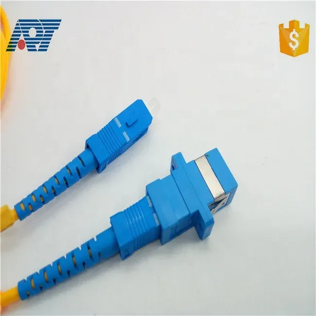 Hot Sale Product Fiber Optic Coupler SC UPC Adapter Simplex Single Mode Fiber Optic Adapte