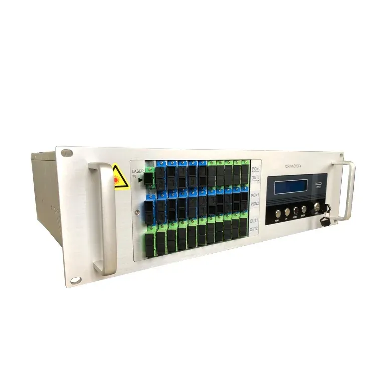 1550nm Catv Fiber Optical Amplifier WDM EDFA 32 Port Amplifier-boxintelecom