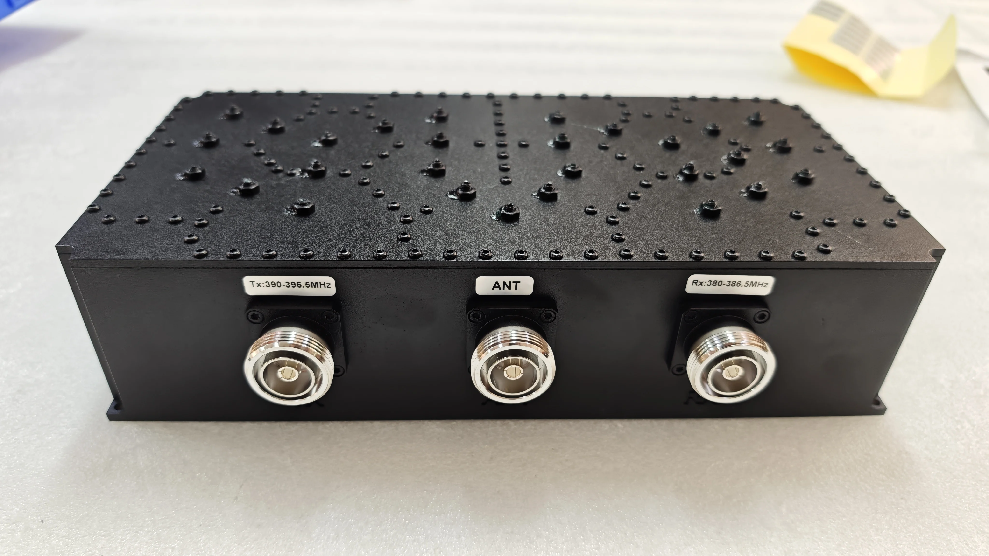 Rx: 380-386.5/Tx: 390-396.5MHz Cavity Duplex Band-Pass Filter 7/16 DIN(f) for TETRA Public